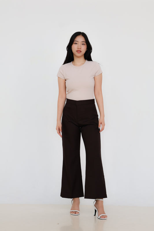 Blair Pants in Coffee (Deep Brown)