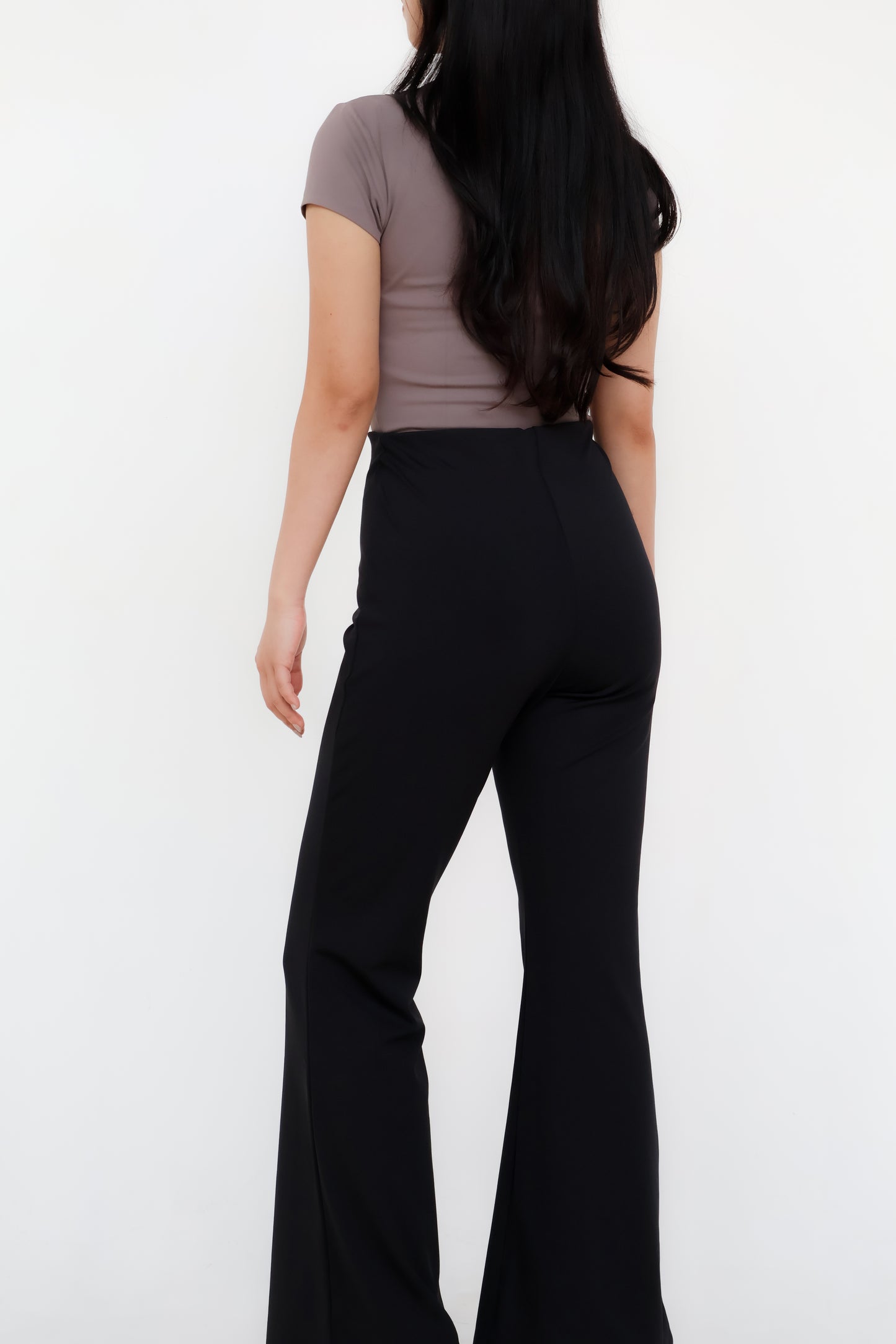 Gianna Flare Pants in Black